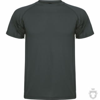Camisetas Roly Montecarlo K color Dark lead :: Ref: 46 Camisetas Roly Montecarlo K color Dark lead :: Ref: 46