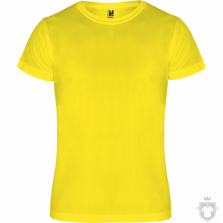 Camisetas Roly Camimera color Yellow Fluor :: Ref: 221 Camisetas Roly Camimera color Yellow Fluor :: Ref: 221