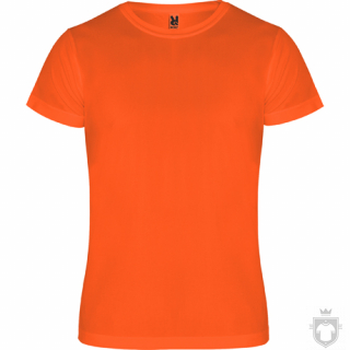 Camisetas Roly Camimera color Orange Fluor :: Ref: 223 Camisetas Roly Camimera color Orange Fluor :: Ref: 223