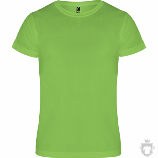 Camisetas Roly Camimera color lime :: Ref: 225 Camisetas Roly Camimera color lime :: Ref: 225