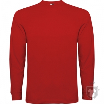 Camisetas Roly Pointer manga larga color Red :: Ref: 60 Camisetas Roly Pointer manga larga color Red :: Ref: 60