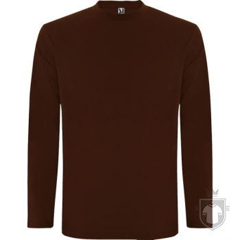 Camisetas Roly Extreme manga larga color Chocolate :: Ref: 87 Camisetas Roly Extreme manga larga color Chocolate :: Ref: 87