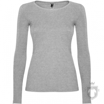 Camisetas Roly Extreme Chica manga larga color Grey :: Ref: 58 Camisetas Roly Extreme Chica manga larga color Grey :: Ref: 58