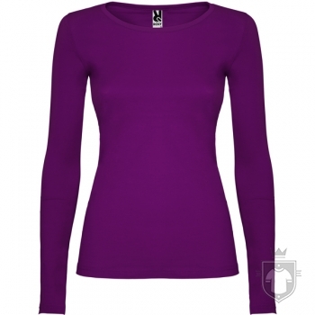 Camisetas Roly Extreme Chica manga larga color Purple :: Ref: 71 Camisetas Roly Extreme Chica manga larga color Purple :: Ref: 71
