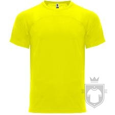 Camisetas Roly Monaco color Yellow Fluor :: Ref: 221 Camisetas Roly Monaco color Yellow Fluor :: Ref: 221