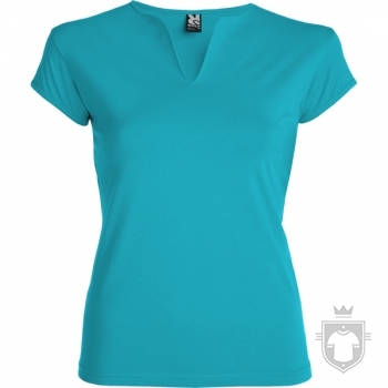 Camisetas Roly Belice color Turquoise :: Ref: 12 Camisetas Roly Belice color Turquoise :: Ref: 12