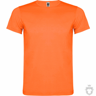 Camisetas Roly Akita color Orange Fluor :: Ref: 223 Camisetas Roly Akita color Orange Fluor :: Ref: 223