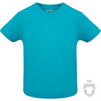 Camisetas Roly Baby color Turquoise :: Ref: 12 Camisetas Roly Baby color Turquoise :: Ref: 12