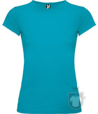 Camisetas Roly Bali color Turquoise :: Ref: 12 Camisetas Roly Bali color Turquoise :: Ref: 12