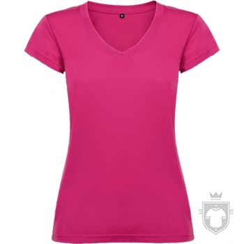 Camisetas Roly Victoria cuello V color Roseton :: Ref: 78 Camisetas Roly Victoria cuello V color Roseton :: Ref: 78