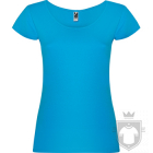 Camisetas Roly Guadalupe color Turquoise :: Ref: 12 Camisetas Roly Guadalupe color Turquoise :: Ref: 12