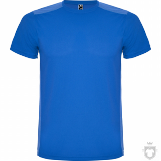 Camisetas Roly Detroit color Royal/Light Royal :: Ref: 05242 Camisetas Roly Detroit color Royal/Light Royal :: Ref: 05242