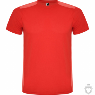 Camisetas Roly Detroit color Red/Light Red :: Ref: 60254 Camisetas Roly Detroit color Red/Light Red :: Ref: 60254