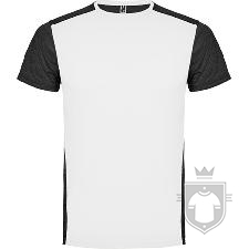 Camisetas Roly Zolder color Blanco / Negro vigore :: Ref: 01243 Camisetas Roly Zolder color Blanco / Negro vigore :: Ref: 01243