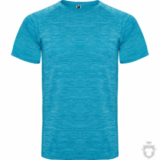 Camisetas Roly Austin color Heather Turquoise :: Ref: 246 Camisetas Roly Austin color Heather Turquoise :: Ref: 246