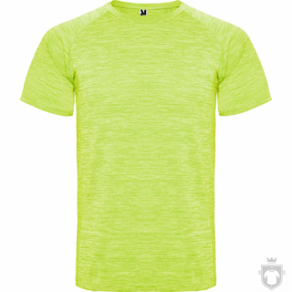Camisetas Roly Austin color Heather Fluor Yellow :: Ref: 249 Camisetas Roly Austin color Heather Fluor Yellow :: Ref: 249