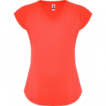 Camisetas Roly Avus W color Fluor Coral :: Ref: 234 Camisetas Roly Avus W color Fluor Coral :: Ref: 234