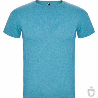 Camisetas Roly Fox color Heather Turquoise :: Ref: 246 Camisetas Roly Fox color Heather Turquoise :: Ref: 246