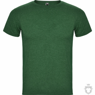 Camisetas Roly Fox color Heather Bottle Green :: Ref: 257 Camisetas Roly Fox color Heather Bottle Green :: Ref: 257