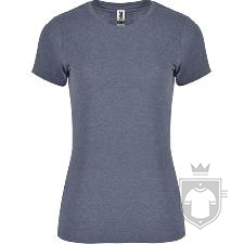 Camisetas Roly Fox W color Heather Denim :: Ref: 255 Camisetas Roly Fox W color Heather Denim :: Ref: 255