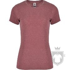 Camisetas Roly Fox W color Heather Garnet :: Ref: 256 Camisetas Roly Fox W color Heather Garnet :: Ref: 256