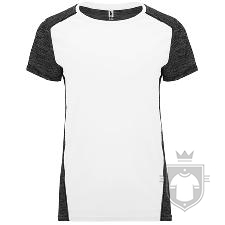 Camisetas Roly Zolder W color Blanco / Negro vigore :: Ref: 01243 Camisetas Roly Zolder W color Blanco / Negro vigore :: Ref: 01243