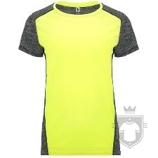 Camisetas Roly Zolder W color Amarillo Fluor/Negro Vigore :: Ref: 221243 Camisetas Roly Zolder W color Amarillo Fluor/Negro Vigore :: Ref: 221243