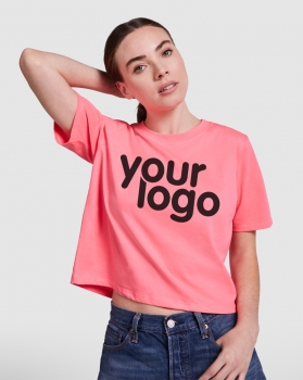 Camisetas Roly Dominica color Rosa Lady Fluor :: Ref: 125 Camisetas Roly Dominica color Rosa Lady Fluor :: Ref: 125