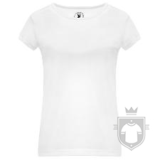 Camisetas Roly Hawaii W color White :: Ref: 01 Camisetas Roly Hawaii W color White :: Ref: 01
