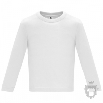 Camisetas Roly Baby Manga Larga color White :: Ref: 01 Camisetas Roly Baby Manga Larga color White :: Ref: 01