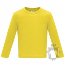 Camisetas Roly Baby Manga Larga color Yellow :: Ref: 03 Camisetas Roly Baby Manga Larga color Yellow :: Ref: 03