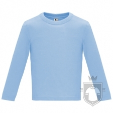 Camisetas Roly Baby Manga Larga color Sky blue :: Ref: 10 Camisetas Roly Baby Manga Larga color Sky blue :: Ref: 10