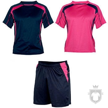 Equipaciones Roly Conjunto deportivo color Navy / Fluor pink :: Ref: 55228 Equipaciones Roly Conjunto deportivo color Navy / Fluor pink :: Ref: 55228