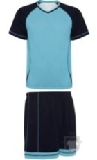 Equipaciones Roly Conjunto Deportivo Premier color sky blue Navy blue :: Ref: 1055 Equipaciones Roly Conjunto Deportivo Premier color sky blue Navy blue :: Ref: 1055