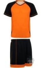 Equipaciones Roly Conjunto Deportivo Premier color Orange - Black :: Ref: 3102 Equipaciones Roly Conjunto Deportivo Premier color Orange - Black :: Ref: 3102
