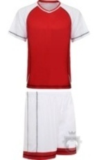 Equipaciones Roly Conjunto Deportivo Premier color Red and White :: Ref: 6001 Equipaciones Roly Conjunto Deportivo Premier color Red and White :: Ref: 6001