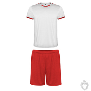Equipaciones Roly Racing K color White and Red :: Ref: 0160 Equipaciones Roly Racing K color White and Red :: Ref: 0160