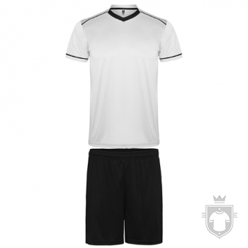 Equipaciones Roly United color White - Black :: Ref: 0102 Equipaciones Roly United color White - Black :: Ref: 0102