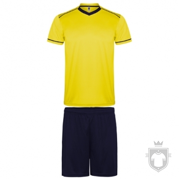 Equipaciones Roly United color Yellow - Black :: Ref: 0355 Equipaciones Roly United color Yellow - Black :: Ref: 0355