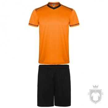 Equipaciones Roly United color Orange - Black :: Ref: 3102 Equipaciones Roly United color Orange - Black :: Ref: 3102