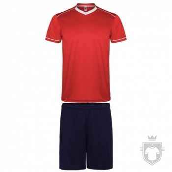 Equipaciones Roly United color Red Navy blue :: Ref: 6055 Equipaciones Roly United color Red Navy blue :: Ref: 6055