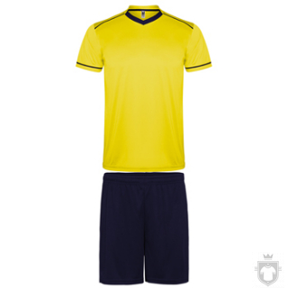 Equipaciones Roly United K color Yellow - Black :: Ref: 0355 Equipaciones Roly United K color Yellow - Black :: Ref: 0355
