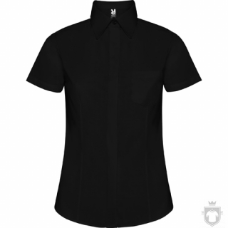 Camisas Roly Sofia policoton w manga corta color Black :: Ref: 02 Camisas Roly Sofia policoton w manga corta color Black :: Ref: 02