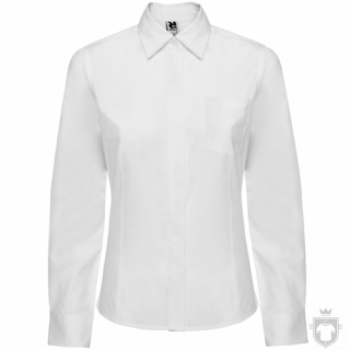 Camisas Roly Sofia LS color White :: Ref: 01 Camisas Roly Sofia LS color White :: Ref: 01