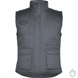 Chalecos Roly Almanzor Tallas grandes color Plomo :: Ref: 23 Chalecos Roly Almanzor Tallas grandes color Plomo :: Ref: 23