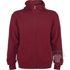 Sudaderas Roly Montblanc M Capucha Cremallera color Granate :: Ref: 57 Sudaderas Roly Montblanc M Capucha Cremallera color Granate :: Ref: 57