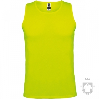 Camisetas Roly Tirantes André color Yellow Fluor :: Ref: 221 Camisetas Roly Tirantes André color Yellow Fluor :: Ref: 221