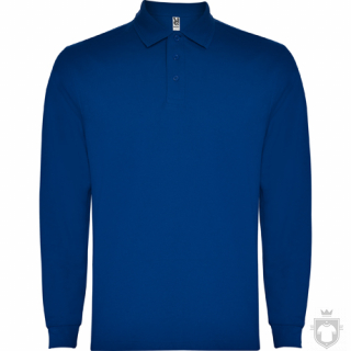 Polos Roly Carpe m manga larga 220 policoton color Royal blue :: Ref: 05 Polos Roly Carpe m manga larga 220 policoton color Royal blue :: Ref: 05