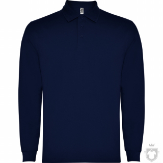 Polos Roly Carpe m manga larga 220 policoton color Navy blue :: Ref: 55 Polos Roly Carpe m manga larga 220 policoton color Navy blue :: Ref: 55