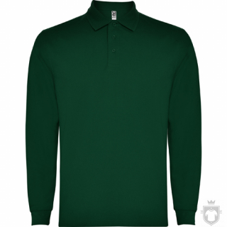 Polos Roly Carpe m manga larga 220 policoton color Bottle green :: Ref: 56 Polos Roly Carpe m manga larga 220 policoton color Bottle green :: Ref: 56